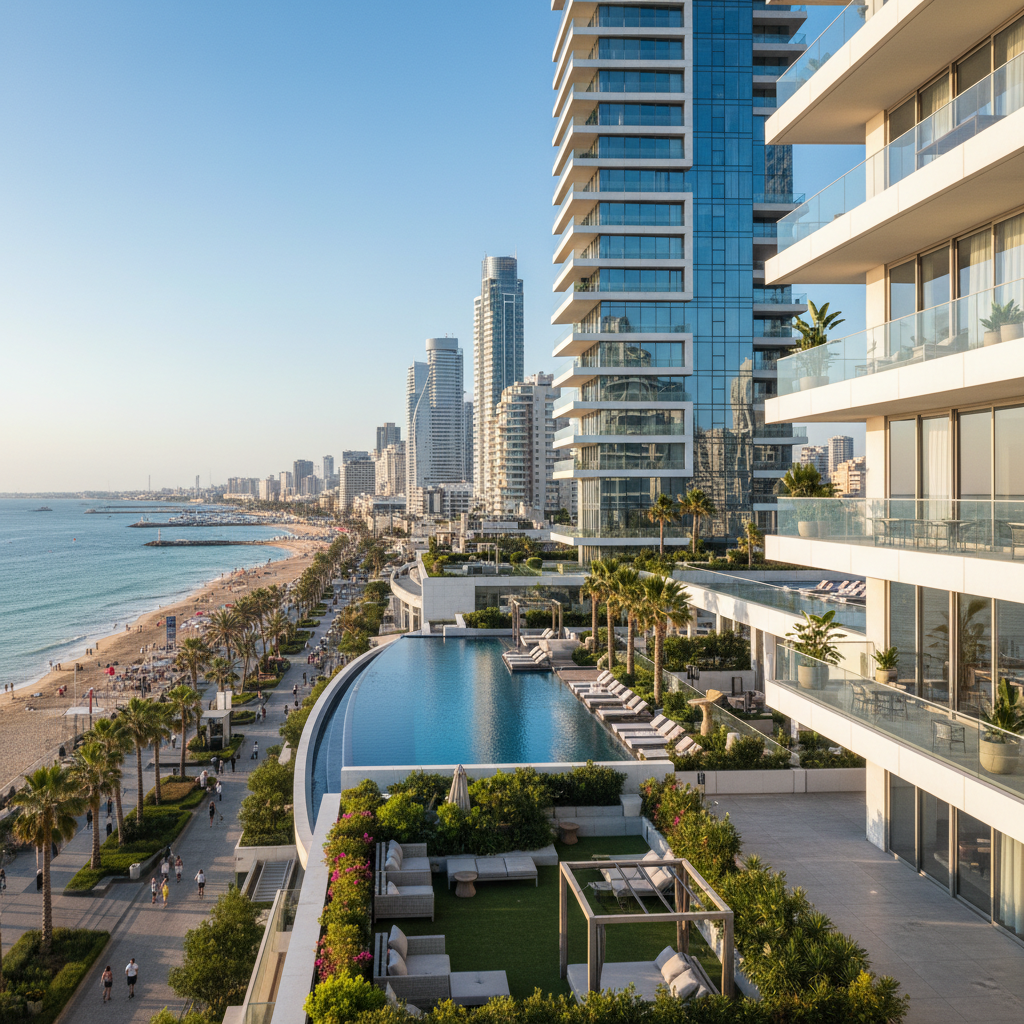 דירות יוקרה בתל אביב: חווית Airbnb אולטימטיבית - שהות חודשית מושלמת